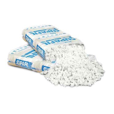 Knauf Supafil csomagolás és laza üveggyapot